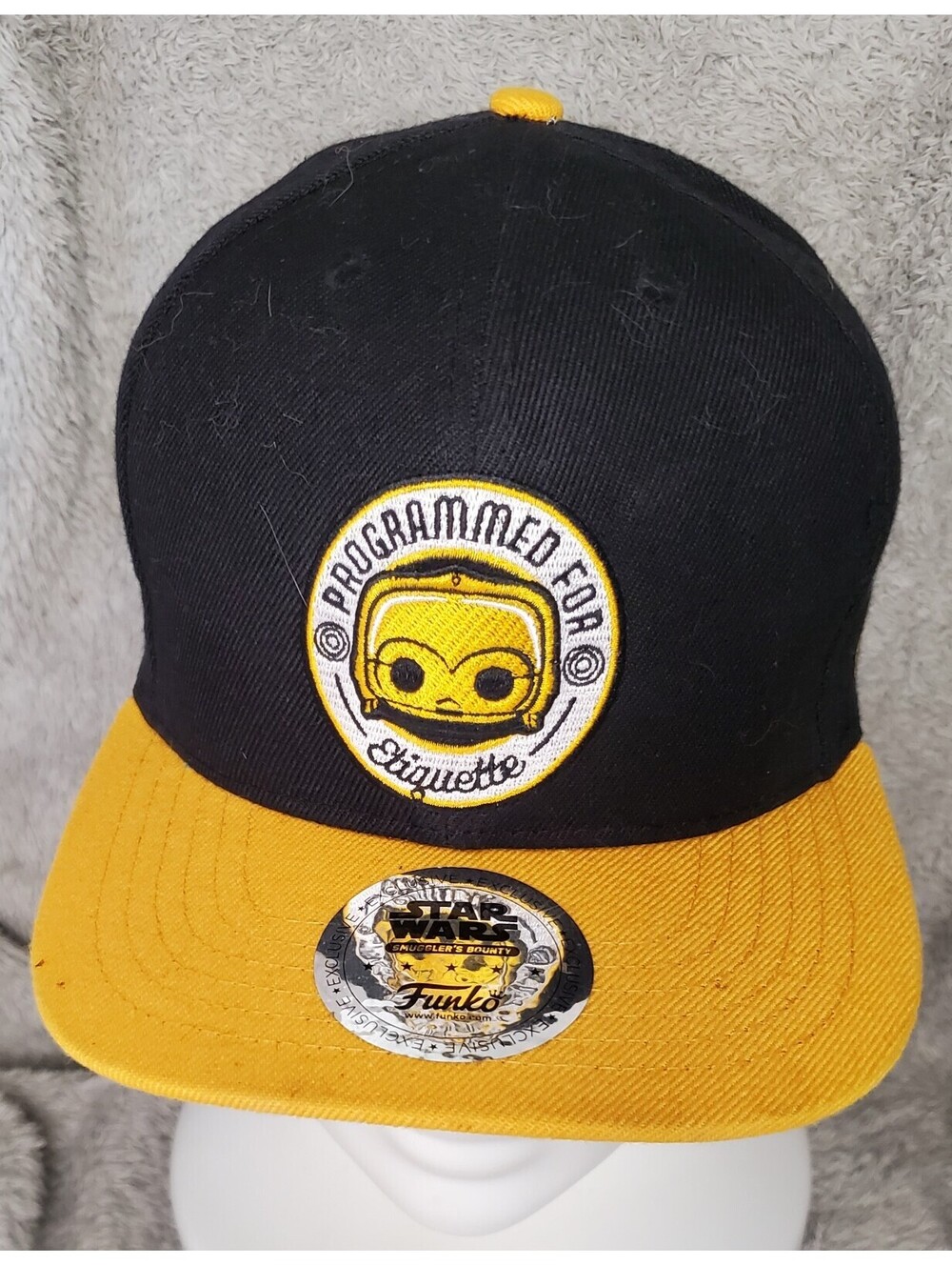 Funko Star Wars C-3PO Programmed for Etiquette Snapback Hat Exclusive